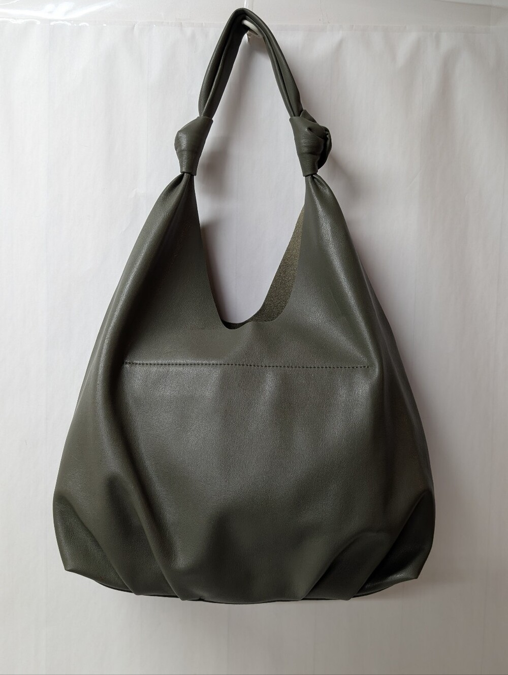 Elizabeth and James Anthropologie Olive Green Love Knot Shoulder Bag